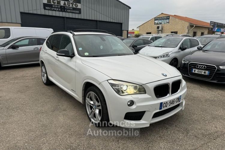 BMW X1 xdrive 18d 143 ch pack m sport -blanc nacre toit pano ouvrant xenon led - <small></small> 12.490 € <small>TTC</small> - #1