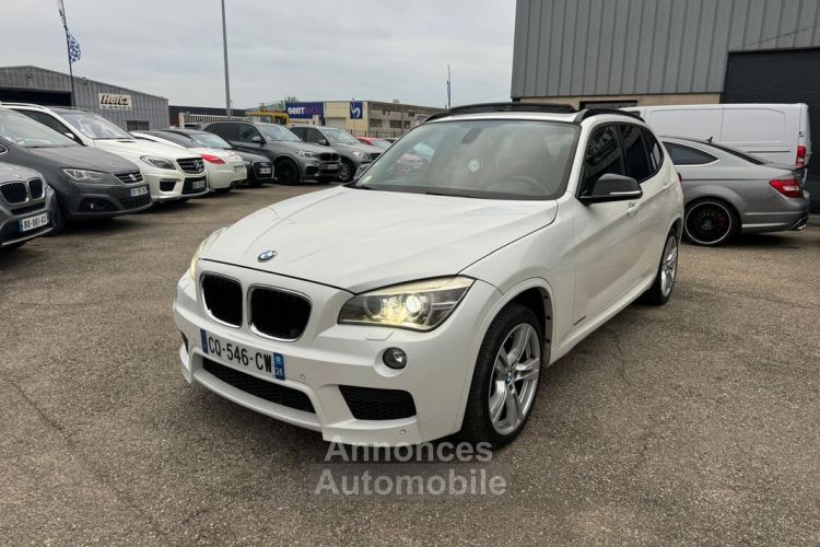 BMW X1 xdrive 18d 143 ch pack m sport -blanc nacre toit pano ouvrant xenon led - <small></small> 12.490 € <small>TTC</small> - #2