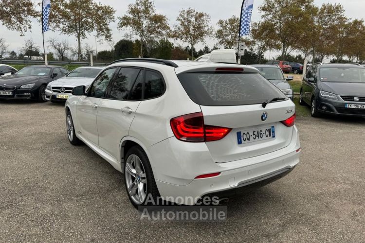 BMW X1 xdrive 18d 143 ch pack m sport -blanc nacre toit pano ouvrant xenon led - <small></small> 12.490 € <small>TTC</small> - #4