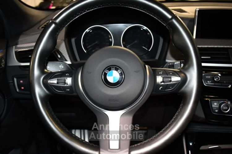 BMW X2 18D X-Drive 2.0 150 M Sport GPS Sièges BAQUETS M Sport TO Caméra Hayon LED Cuir JA 19 - <small></small> 29.990 € <small>TTC</small> - #22