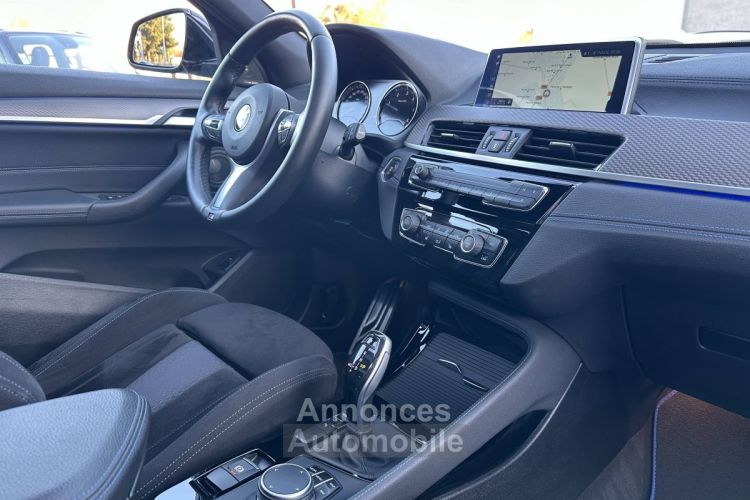 BMW X2 20d sDrive 2.0 d 16V 190cv pack M *Toit ouvrant / Harman Kardon / Sièges sport* - <small></small> 29.490 € <small>TTC</small> - #10