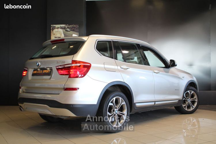 BMW X3 (F25) (2) XDRIVE30DA 258 XLINE Garantie 12M P&MO - <small></small> 24.980 € <small>TTC</small> - #2