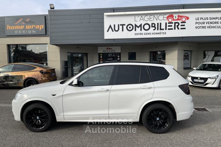 BMW X3 (F25) 20d xDrive 2.0 d 184 cv Pack M Boîte auto - <small></small> 22.490 € <small>TTC</small> - #2