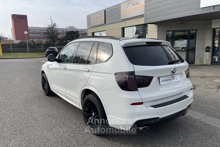 BMW X3 (F25) 20d xDrive 2.0 d 184 cv Pack M Boîte auto - <small></small> 22.490 € <small>TTC</small> - #3