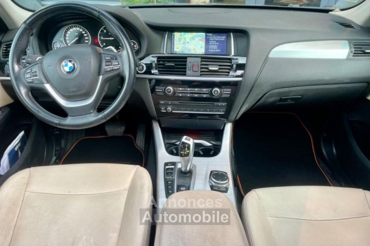 BMW X3 F25 LCI 20D 190ch X-LINE XDRIVE BVA TOUTES OPTIONS ENTRETIEN COMPET - <small></small> 19.990 € <small>TTC</small> - #9