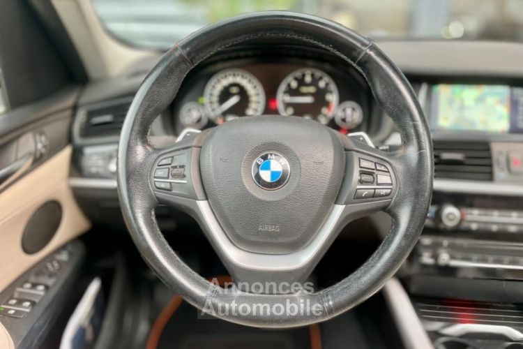 BMW X3 F25 LCI 20D 190ch X-LINE XDRIVE BVA TOUTES OPTIONS ENTRETIEN COMPET - <small></small> 19.990 € <small>TTC</small> - #10