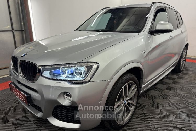 BMW X3 F25 LCI xDrive20d 190ch M Sport A +Camera 360°/Attelage/Toit ouvrant - <small></small> 19.990 € <small>TTC</small> - #3