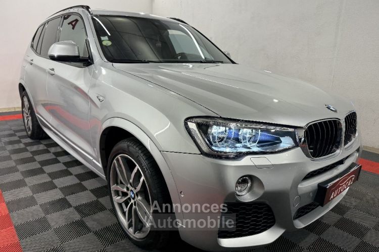 BMW X3 F25 LCI xDrive20d 190ch M Sport A +Camera 360°/Attelage/Toit ouvrant - <small></small> 19.990 € <small>TTC</small> - #5