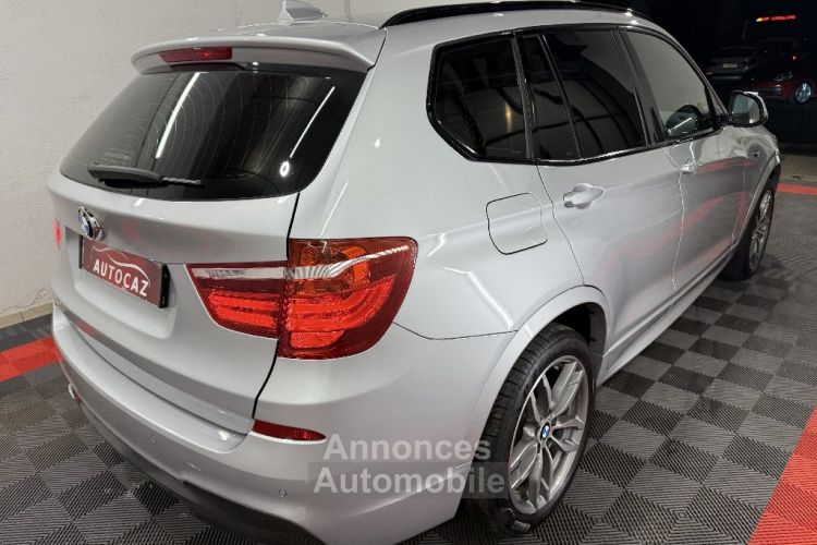 BMW X3 F25 LCI xDrive20d 190ch M Sport A +Camera 360°/Attelage/Toit ouvrant - <small></small> 19.990 € <small>TTC</small> - #8