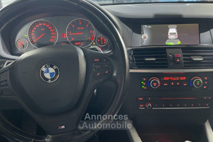 BMW X3 F25 Pack M 184 ch xDrive 20d Toit panoramique ouvrant Feux Xénon/LED - <small></small> 17.990 € <small>TTC</small> - #11