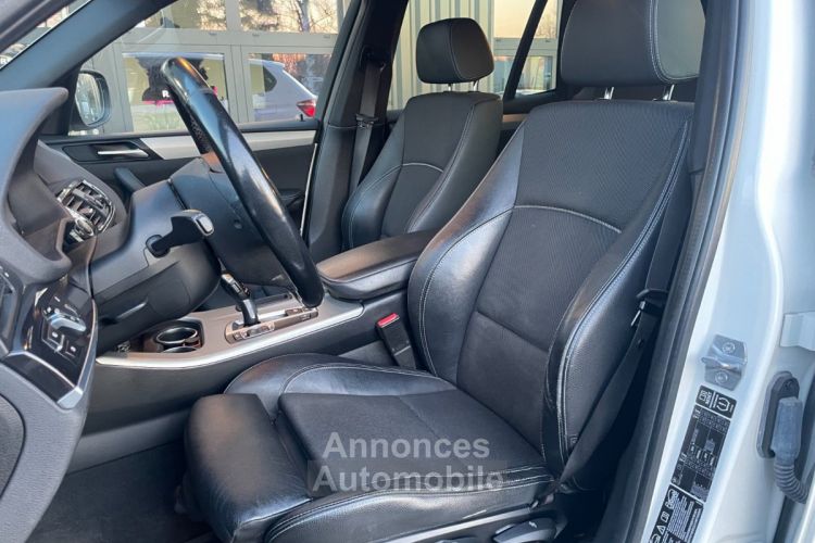 BMW X3 f25 xdrive20d 184ch confort steptronic a avec climatisation sieges chauffant hayon electrique attache remorque - <small></small> 14.990 € <small>TTC</small> - #8