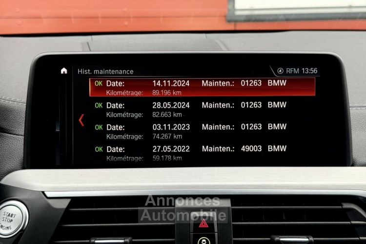 BMW X3 M40D 326 Performance Drive assist Pro/ Jantes 21 /Pack evasion / Pack Hiver / Tête haute Gara - <small></small> 45.990 € <small>TTC</small> - #18