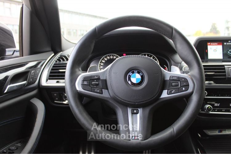 BMW X3 M40i 360ch * Sièges électriques * Première Main * Garantie 12 Mois BMW * - <small></small> 42.790 € <small>TTC</small> - #12