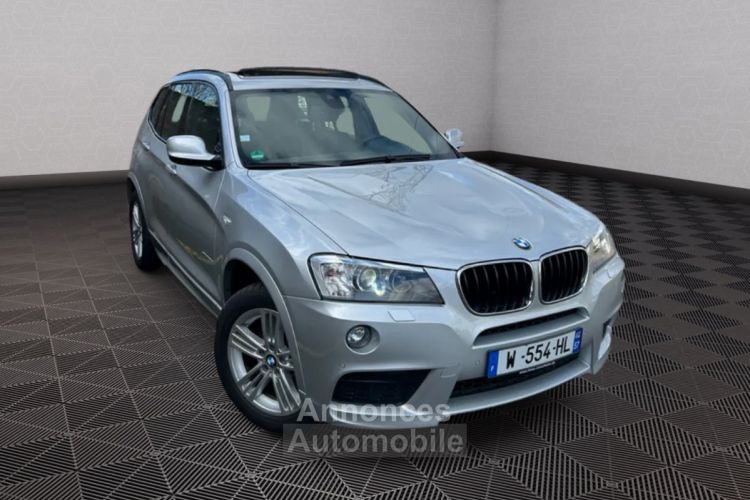 BMW X3 SERIE xDrive 20dA 184 PACK SPORT DESIGN TOIT XENONS GPS - <small></small> 19.999 € <small>TTC</small> - #1