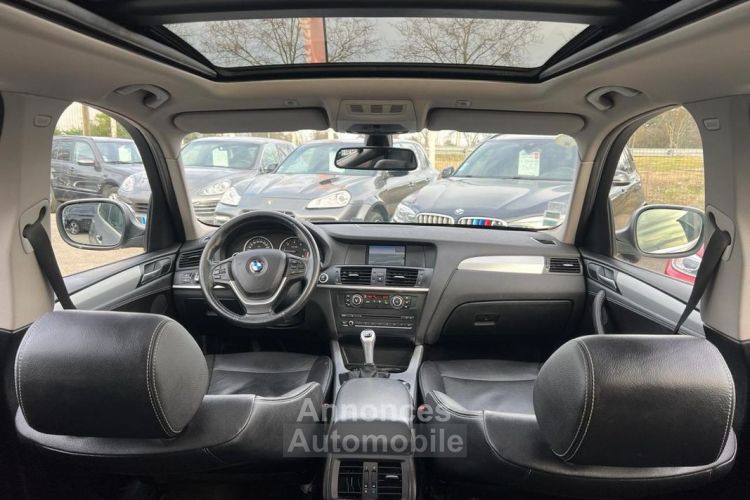 BMW X3 xdrive 20d 184 ch excellis toit pano ouvrant- gps cuir- attelage - <small></small> 12.490 € <small>TTC</small> - #3