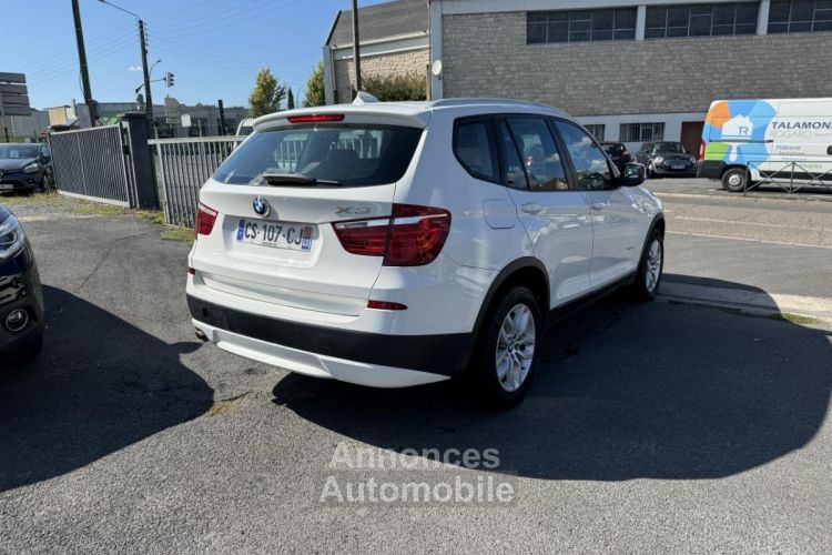 BMW X3 xDrive 20d - BVA F25 Excellis Gps + Radar AR - <small></small> 13.490 € <small>TTC</small> - #5