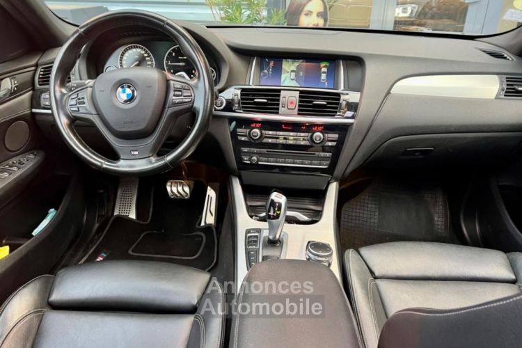 BMW X4 20D 190ch M-SPORT XDRIVE BVA 8 TOIT OUVRANT AFICH. TETE HAUTE - <small></small> 24.790 € <small>TTC</small> - #8