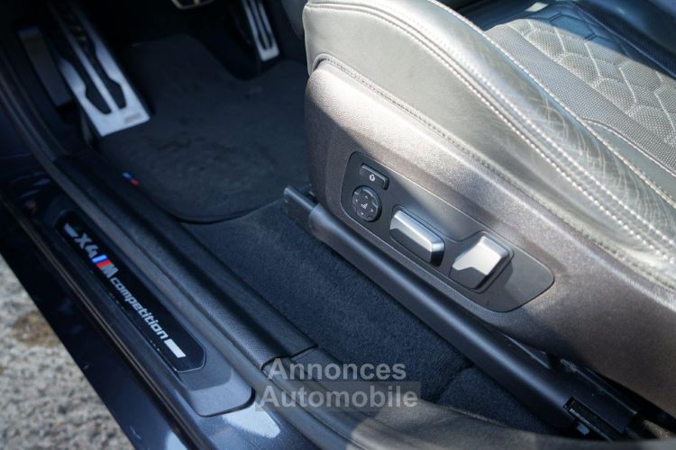 BMW X4 BMW X4 M Compétiton (F98) - MALUS PAYE - Carbone - Toit Ouvrant - Sièges Chauffants/ventilés - Caméra 360° - Suivi Full BMW - Excellent ETAT - Garanti - <small></small> 77.490 € <small>TTC</small> - #17