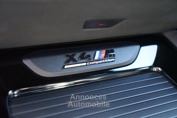 BMW X4 BMW X4 M Compétiton (F98) - MALUS PAYE - Carbone - Toit Ouvrant - Sièges Chauffants/ventilés - Caméra 360° - Suivi Full BMW - Excellent ETAT - Garanti - <small></small> 77.490 € <small>TTC</small> - #22