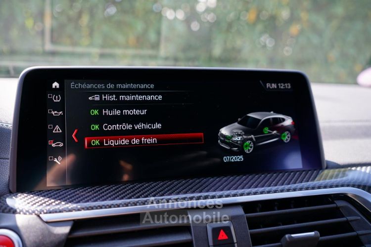 BMW X4 BMW X4 M Compétiton (F98) - MALUS PAYE - Carbone - Toit Ouvrant - Sièges Chauffants/ventilés - Caméra 360° - Suivi Full BMW - Excellent ETAT - Garanti - <small></small> 77.490 € <small>TTC</small> - #31