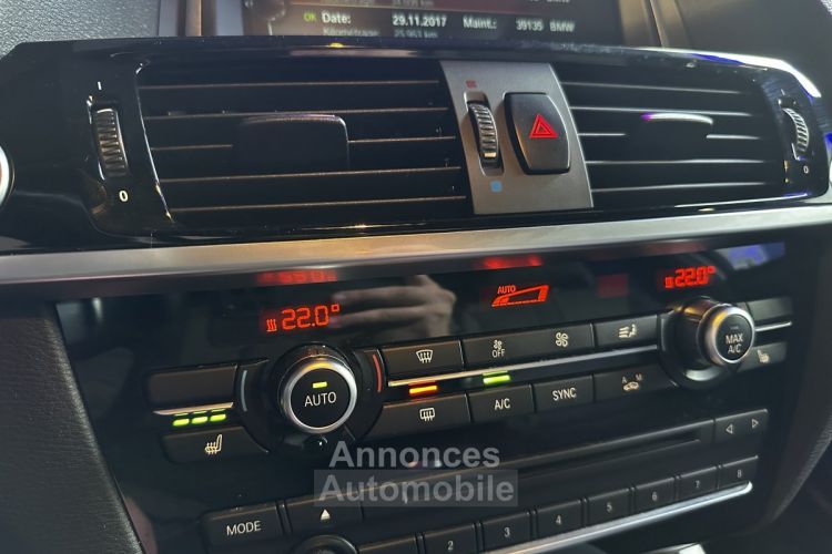 BMW X4 F26 X Drive 35d 313ch X line /Toit ouvrant / Siege et volant chauffant / Harman Kardon - <small></small> 29.990 € <small>TTC</small> - #18