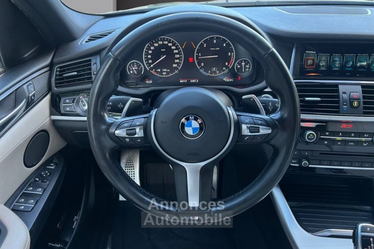 BMW X4 F26 xDrive30d 258ch M Sport A TOIT OUVRANT HARMAN KARDON SIÈGES ÉLEC CHAUFFANT GARANTIE 12 MOIS - <small></small> 35.990 € <small>TTC</small> - #13