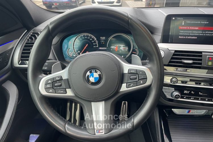 BMW X4 g02 m40d 326ch avec toit ouvrant regulateur gps radar de recul - <small></small> 47.990 € <small>TTC</small> - #10