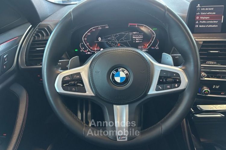 BMW X4 (G02) XDRIVE20I 184CH M SPORT X EURO6D-T 151G - <small></small> 39.990 € <small>TTC</small> - #8