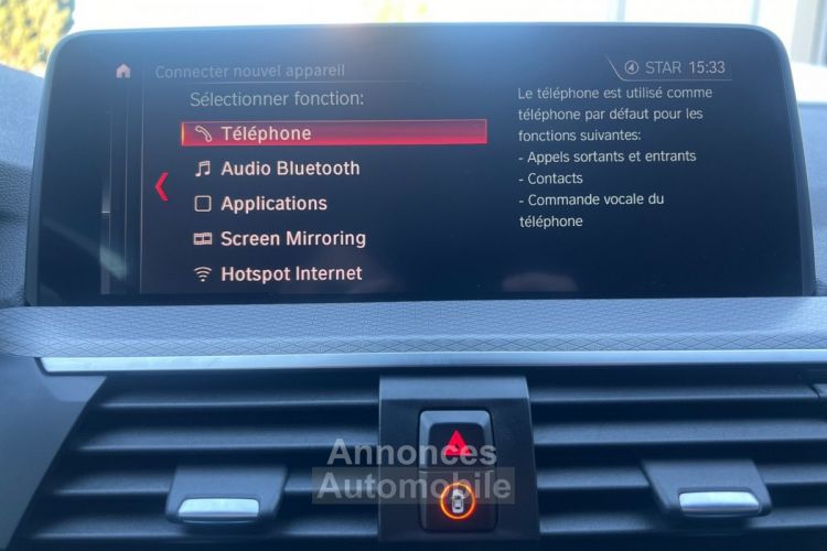 BMW X4 G02 xDrive30i 252 ch BVA8 M Sport SUIVI BMW/TOIT OUVRANT/ACCES CONFORT/SIEGES ELEC MEMOIRE CHAUFFANT/GARANTIE 12 MOIS - <small></small> 38.480 € <small>TTC</small> - #17