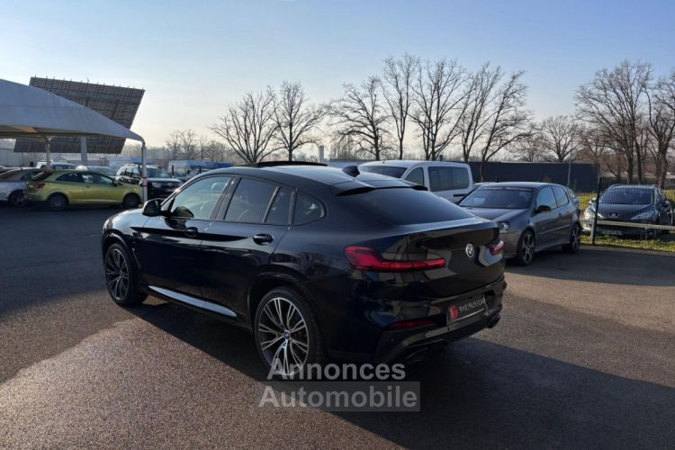 BMW X4 M40d - BVA F98 M Sport Performance TOIT PANO HARMAN KARDON GTIE 12M - <small></small> 41.990 € <small>TTC</small> - #4