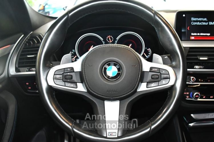 BMW X4 X-Drive 20da 190 Pack M GPS Hayon Caméra 360 Semi cuir Mode Induction Freinage JA 19 - <small></small> 39.990 € <small>TTC</small> - #21