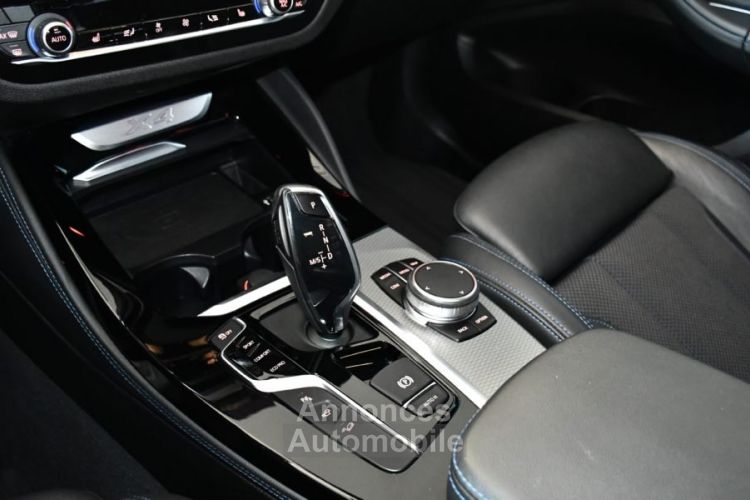 BMW X4 X-Drive 20da 190 Pack M GPS Hayon Caméra 360 Semi cuir Mode Induction Freinage JA 19 - <small></small> 39.990 € <small>TTC</small> - #22
