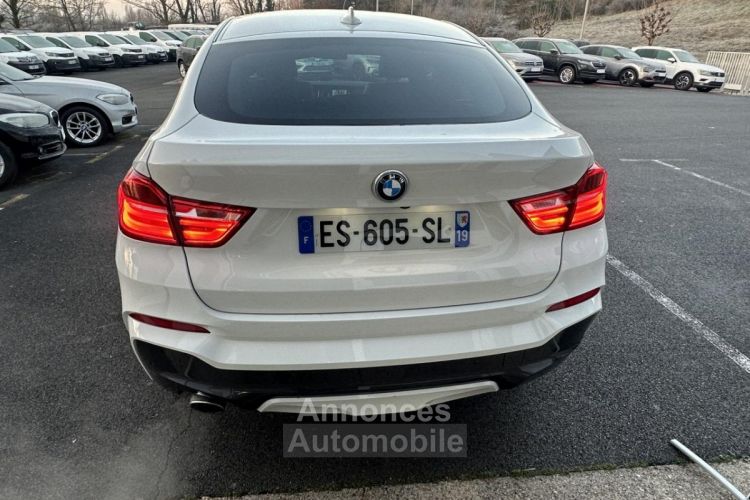 BMW X4 xDrive 20d - BVA  M Sport SUIVI COMPLET + GPS + TOIT OUVRANT + CAMERA AV/AR - <small></small> 27.990 € <small>TTC</small> - #6