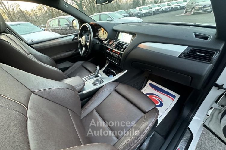 BMW X4 xDrive 20d - BVA  M Sport SUIVI COMPLET + GPS + TOIT OUVRANT + CAMERA AV/AR - <small></small> 27.990 € <small>TTC</small> - #16