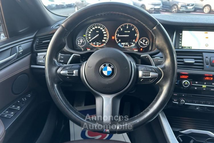 BMW X4 xDrive 20d - BVA  M Sport SUIVI COMPLET + GPS + TOIT OUVRANT + CAMERA AV/AR - <small></small> 27.990 € <small>TTC</small> - #21