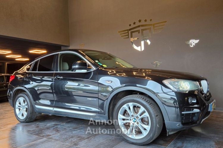 BMW X4 xDrive 20dA 190ch xLine BVA8 HUD CUIR XENON KEYLESS GO GPS CAMERA 360° JA ATTELAGE - <small></small> 24.490 € <small>TTC</small> - #1