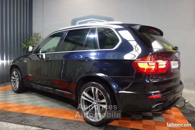 BMW X5 3lD 211ch LUXE pack m X-DRIVE 163000KM garantie 6 mois chaine de distribution neuve GPS ECRAN DVD TOIT PANORAMIQUE OUVRANT ATTELLAGE RADAR RECUL ET CA - <small></small> 19.990 € <small>TTC</small> - #4