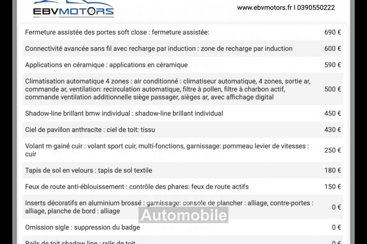 BMW X5 50i 450 cv xdrive exclusive origine FRANCE - <small></small> 38.800 € <small>TTC</small> - #4