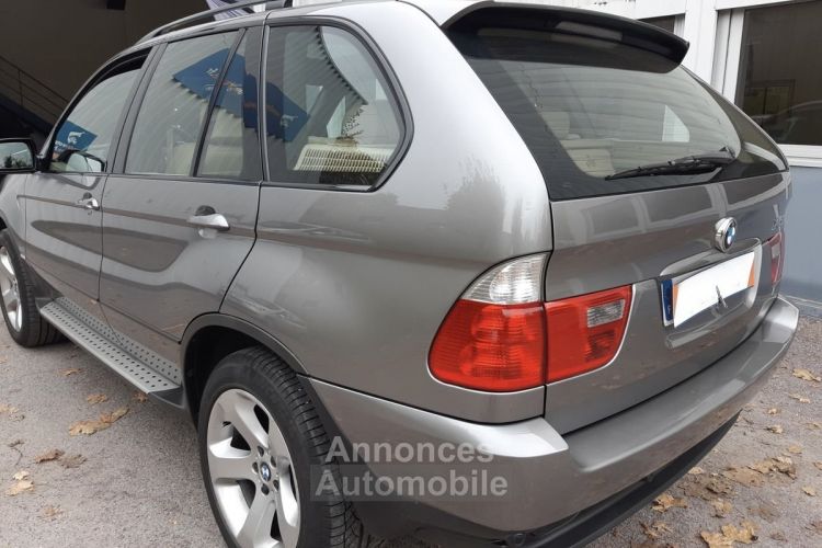 BMW X5 E53 30D XDRIVE 3.0 6 CYLINDRES 218 Cv 74 800 Kms ORIGINE FRANCE TOIT OUVRANT - GARANTIE 1 AN - <small></small> 17.970 € <small>TTC</small> - #4