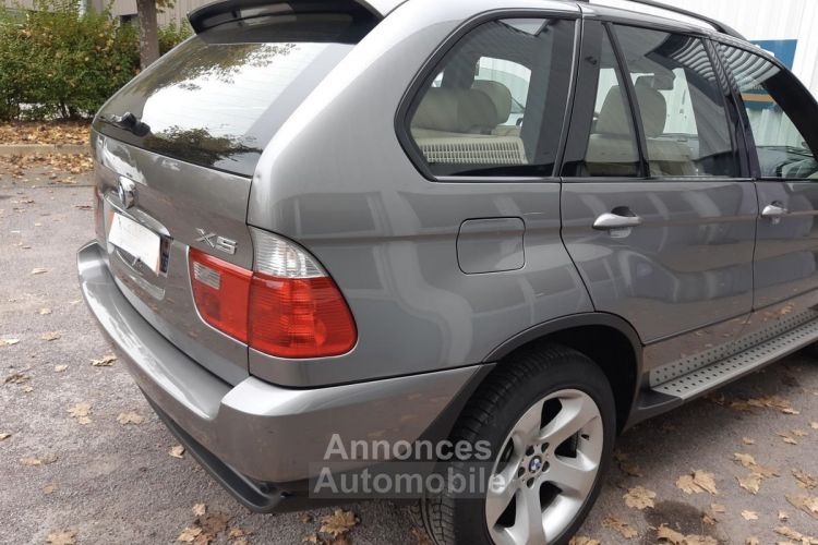 BMW X5 E53 30D XDRIVE 3.0 6 CYLINDRES 218 Cv 74 800 Kms ORIGINE FRANCE TOIT OUVRANT - GARANTIE 1 AN - <small></small> 17.970 € <small>TTC</small> - #5