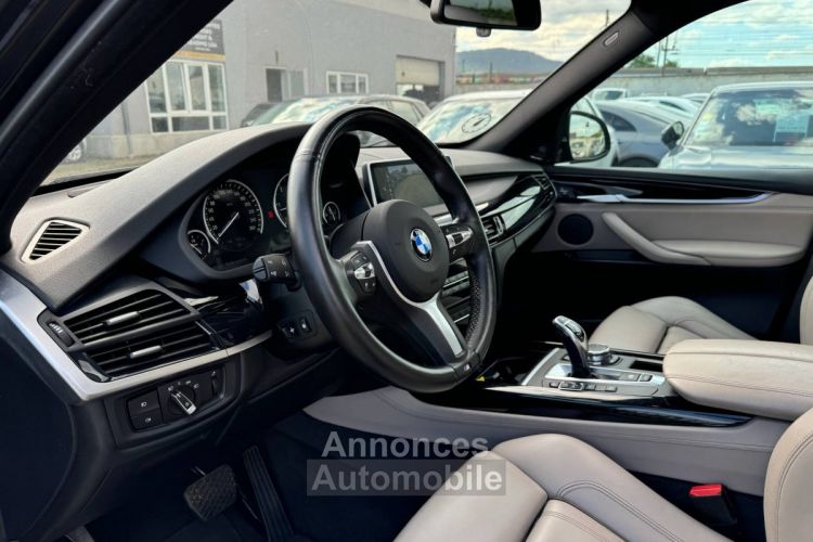 BMW X5 (F15) xDrive40dA 313ch M Sport - 7 Places - <small></small> 41.990 € <small>TTC</small> - #10