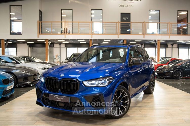 BMW X5 M IV (F95) 625 COMPETITION BVA8 MARINA BAY BLUE FULL OPTON - <small></small> 99.900 € <small>TTC</small> - #1