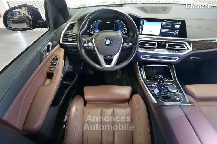 BMW X5 NEW 45e (G05) HYBRID VIRTUAL COCKPIT CAMERA 360° ATTELAGE ELECTRIQUE DETECTEUR ANGLES MORTS + LIGNE BLANCHE SUSPENSION PNEUMATIQUE ECLAIRAGE AMBIANCE - <small></small> 49.950 € <small>TTC</small> - #6