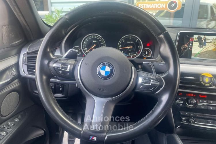 BMW X6 30D 258ch M SPORT XDRIVE BVA8 | SIÈGE CHAUFFANT AVANT TOIT OUVRANT AFFICHAGE TÊTE HAUTE - <small></small> 37.990 € <small>TTC</small> - #14