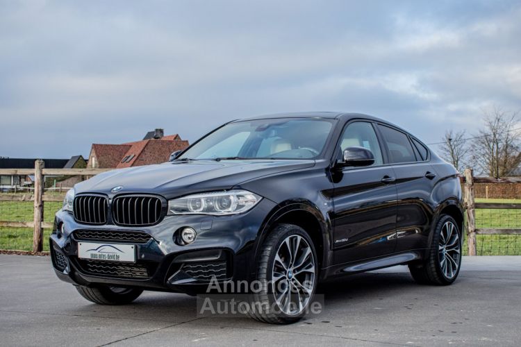 BMW X6 3.0dAS xDrive M-Pack - 1 EIGENAAR - HISTORIEK - CARBON -  ZETELVERWARMING - PANO DAK - PARKEERSENSOREN - KEYLESS START - EURO 6 - <small></small> 43.999 € <small>TTC</small> - #6