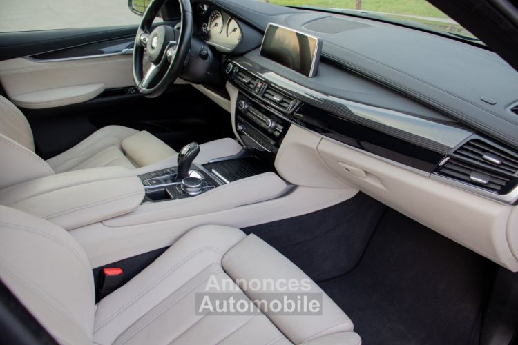 BMW X6 3.0dAS xDrive M-Pack - 1 EIGENAAR - HISTORIEK - CARBON -  ZETELVERWARMING - PANO DAK - PARKEERSENSOREN - KEYLESS START - EURO 6 - <small></small> 43.999 € <small>TTC</small> - #14