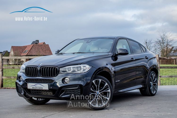 BMW X6 3.0dAS xDrive M-Pack - 1 EIGENAAR - HISTORIEK - CARBON -  ZETELVERWARMING - PANO DAK - PARKEERSENSOREN - KEYLESS START - EURO 6 - <small></small> 43.999 € <small>TTC</small> - #44