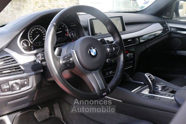 BMW X6 (F16) M50d 3.0 d 381 xDrive BVA (1ère main, H&K, Aff. Tête haute, Suivi BMW) - <small></small> 47.490 € <small>TTC</small> - #14