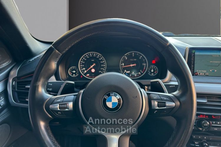 BMW X6 F16 xDrive40d 313 ch Exclusive 1ere MAIN *GARANTIE 12 MOIS* FULL OPTIONS TOIT OUVRANT / HARMAN KARDON / HUD - <small></small> 38.490 € <small>TTC</small> - #14