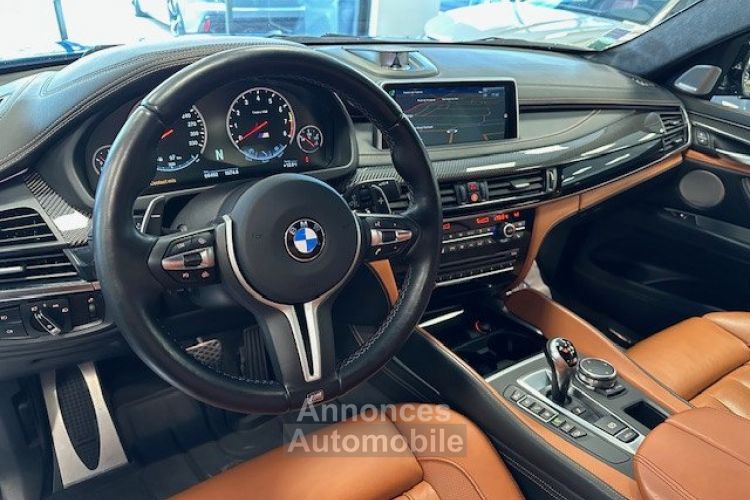 BMW X6 M X6M 575 CV B&O SIEGE M CAMERA 360 Carbone Immatricule France CO2 Paye entretien Complet - <small></small> 59.900 € <small>TTC</small> - #16